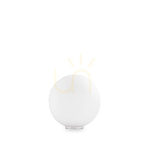 Lampa stołowa Ideallux MAPA 310817 biała G9 1x4W Ø10 cm