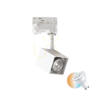 Lampa do szynoprzewodu Ideallux Mouse biała GU10 1x50W 229768
