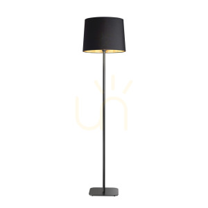 Lampa stojąca Ideallux Nordik 161716 czarna E27 1x60W 40 cm