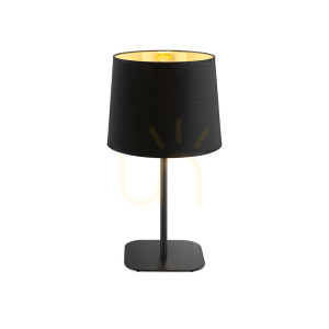 Lampa stołowa Ideallux NORDIK 161686 czarna E27 1x60W 26 cm