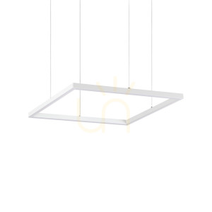 Lampa wisząca Ideallux Oracle Slim biała 50 cm LED 33W 3000K 259154