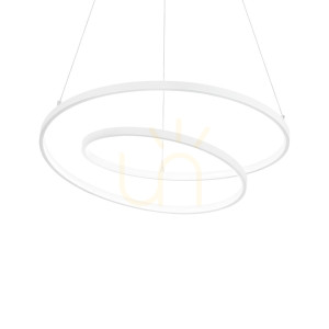 Lampa wisząca Ideallux OZ 253664 biała LED 52W 3000K 80 cm