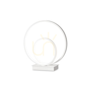 Lampa stołowa Ideallux OZ 269474 biała LED 22W 3000K 28 cm