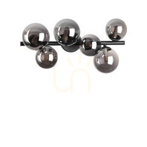 Plafon Ideallux PERLAGE 309262 przydymiony G9 6x15W 49 cm