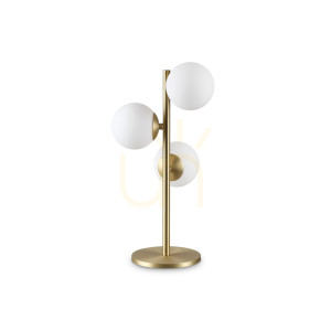 Lampa stołowa Ideallux PERLAGE biała 3xG9 292472 24 cm