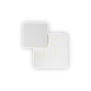 Kinkiet Ideallux POUCHE biały LED 15W 25 cm 259352