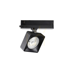 Lampa do szynoprzewodów Ideallux POV 296357 czarna 22W 16,2 cm