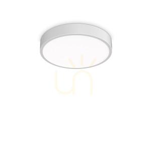 Plafon zewnętrzny Ideallux Ray 318264 biały LED 26W 40 cm IP44