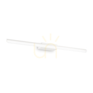 Kinkiet zewnętrzny Ideallux Riflesso 142289 biały LED 16W 62 cm IP54