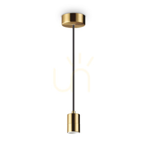 Lampa wisząca Ideallux SET UP mosiądz E27 1x42W 260051