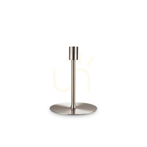 Lampa stołowa Ideallux SET UP 259895 srebrna E27 1x42W 14,5 cm