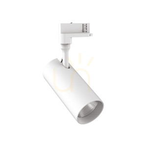 Lampa do szynoprzewodu Ideallux Smile 189697 biała LED 30W 3000K⌀8 cm