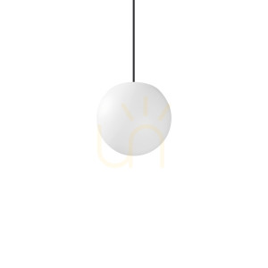 Lampa wisząca Ideallux SOLE 318837 biała E27 1x42W IP44 20 cm