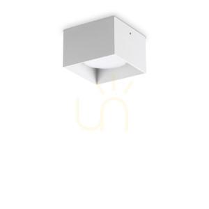 Plafon Ideallux Spike biały GX53 1x15W 10 cm 317489