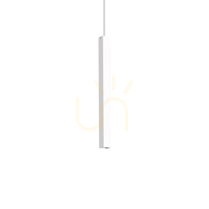 Lampa wisząca Ideallux LOOK 194189 biała LED 11,5W 3000K 8 cm