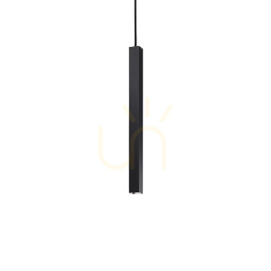 Lampa wisząca Ideallux LOOK 194202 czarna LED 11,5W 3000K 8 cm
