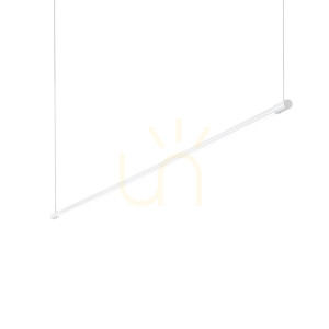 Lampa wisząca Ideallux Yoko 258898 biała LED 17W 146 cm