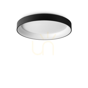 Plafon LED Ideallux Ziggy 321615 czarny 62W 80 cm