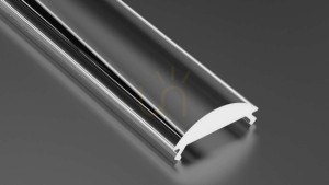 Klosz do profilu LED LUMINES BASIC PMMA 15 lens 2 m