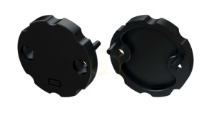 Zaślepka do profilu LED LUMINES COSMO czarna 2w1