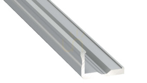 Profil LED LUMINES typ F srebrny anodowany 2 m