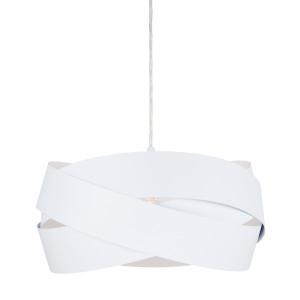 Lampa wisząca Zuma Line TORNADO 1113 40CM BIAŁA