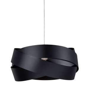Lampa wisząca Zuma Line TORNADO 1114 40 CM CZARNA