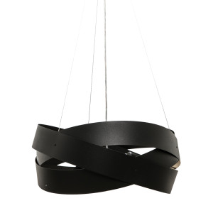 Lampa wisząca Zuma Line TORNADO 1118 50 CM CZARNA