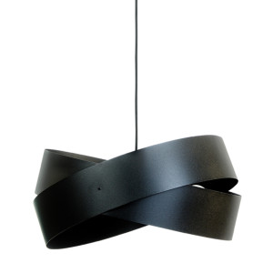 Lampa wisząca Zuma Line TORNADO II 1142 50 cm czarna