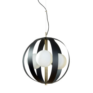 Lampa wisząca Zuma Line NELA 1137 40CM CZANRO-ZŁOTA
