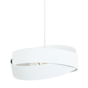 Lampa wisząca Zuma Line TORNADO 1141 50 CM BIAŁA
