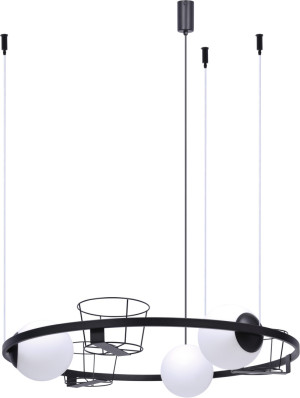 Lampa wisząca Zuma Line funkcją z kwietnika PLANT 3 -