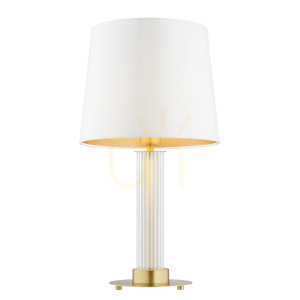 Lampa Stołowa Argon Hampton Transparentna 8540 E27