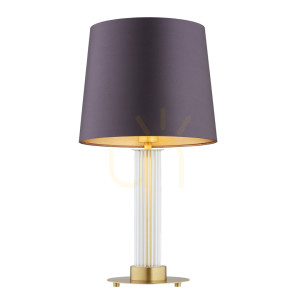 Lampa stołowa ARGON Hampton transparentna E27 8543