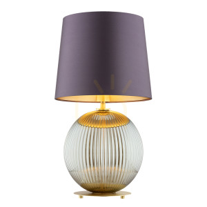Lampa Stołowa Argon Hamilton Fioletowa 8532 E27 IP20