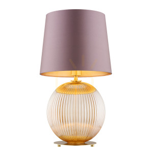 Lampa stołowa Argon Hamilton różowa E27 IP20 8536