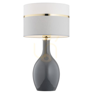 Lampa Stołowa ARGON BEJA Biało-Szara Złota 4360 E27