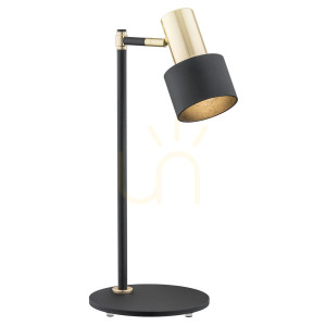 Lampa Stołowa Argon DORIA Czarna E27 4257