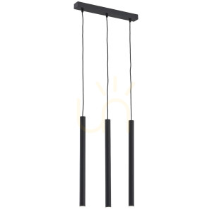 Lampa Wisząca Argon Etna Plus Czarna 3xG9 6179