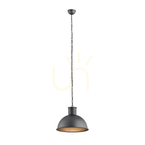 Lampa Wisząca Argon Eufrat Antracyt E27 IP20 3192