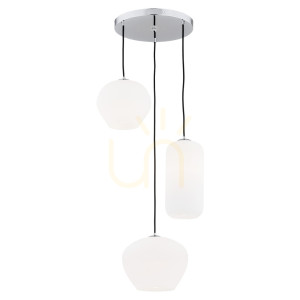 Lampa Wisząca Argon Kalimera Biała 3xE27 IP20 1430