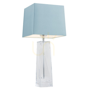 Lampa Stołowa ARGON Lille Chrom Transparentna 3839 E27 IP20