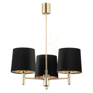 Żyrandol Argon Ponte Plus czarny 3xE27 IP20 6111