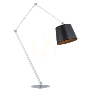 Lampa podłogowa Argon Zakyntos Bis czarna 3xE27 3952