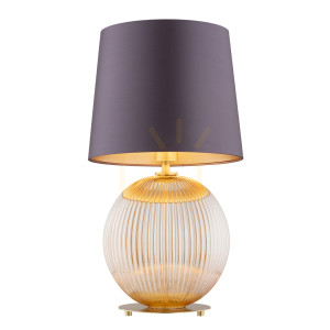 Lampa stołowa Argon Hamilton fioletowa E27 8537