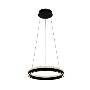 Lampa wisząca Zuma Line PD2304400R-MB Czarny LED