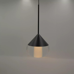 Lampa Wisząca do Łazienki SUZA Czarna PL0103-BK