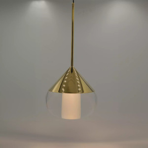 Lampa wisząca do łazienki IP44 SUZA złota PL0103-GD - YASKR