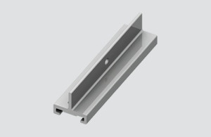Uchwyt do zawiesia długi STUCCHI, aluminium, czarny, biały
