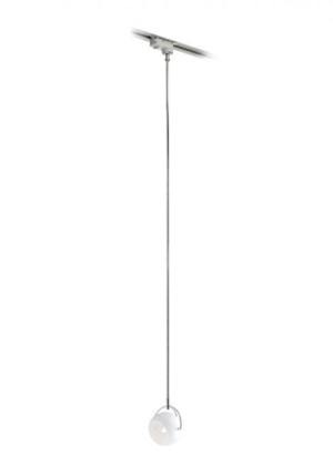 Lampa Wisząca Fabbian Beluga do Szynoprzewodu Ø9 - Biała - D57 J13 01